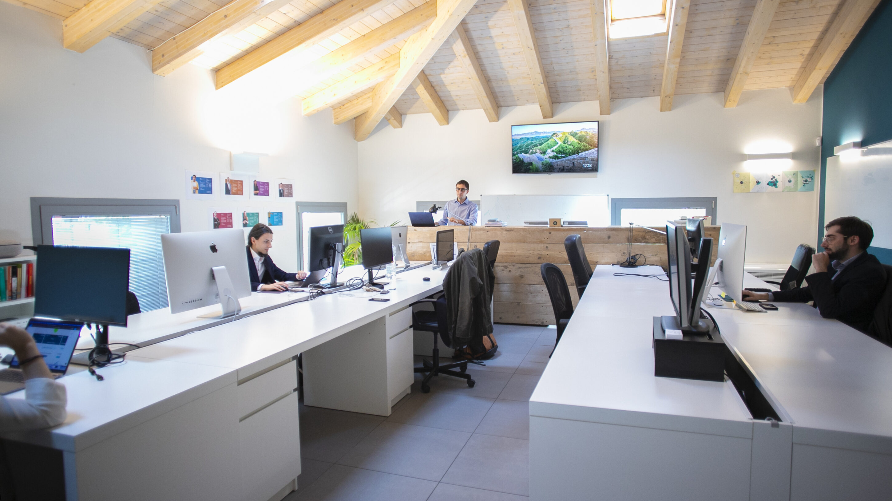 Open Space with Standing Desk